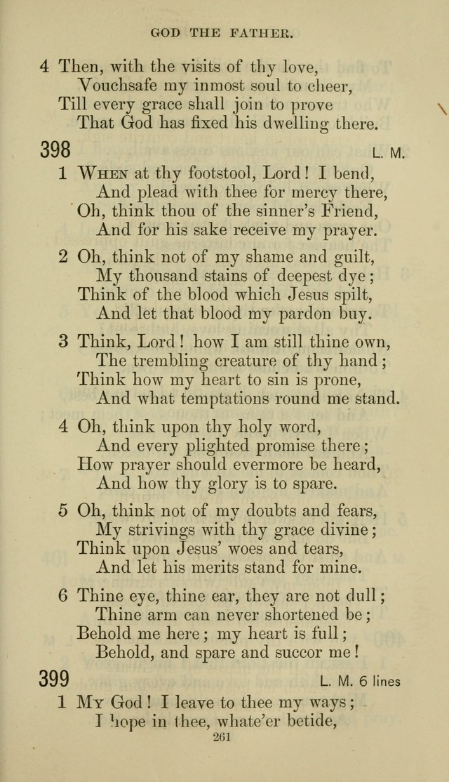 The Presbyterian Hymnal page 261