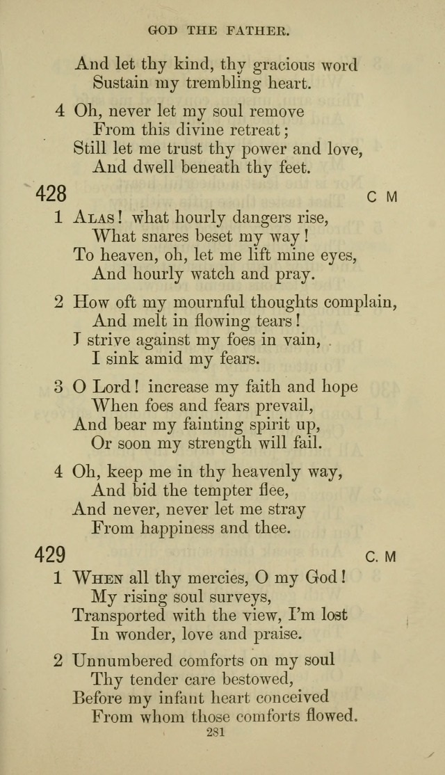 The Presbyterian Hymnal page 281
