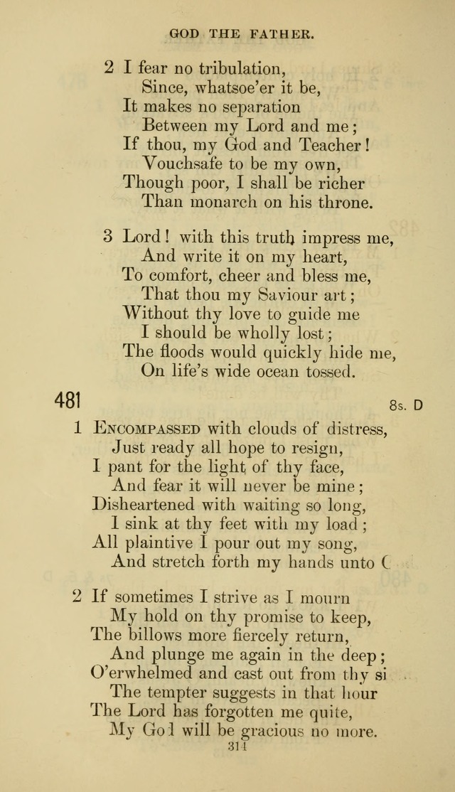 The Presbyterian Hymnal page 314