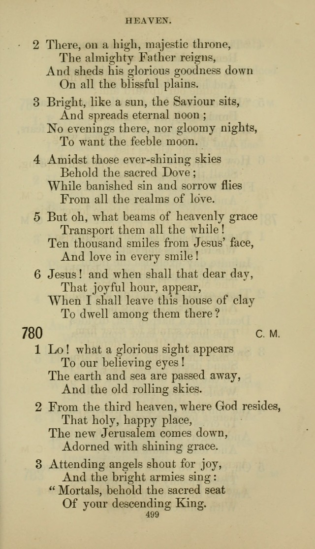 The Presbyterian Hymnal page 499