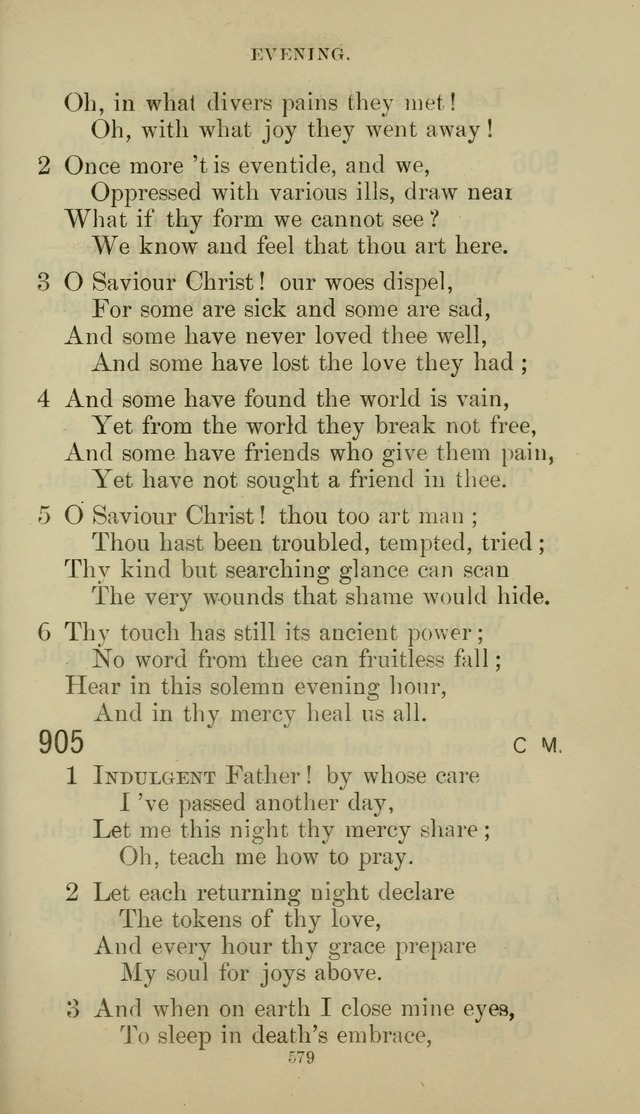The Presbyterian Hymnal page 579