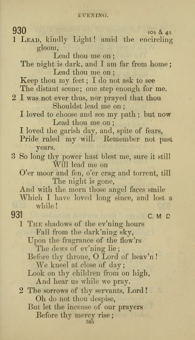 The Presbyterian Hymnal page 595