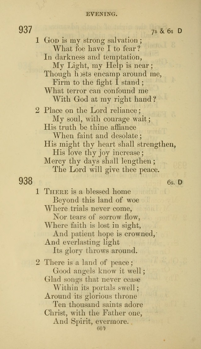 The Presbyterian Hymnal page 600