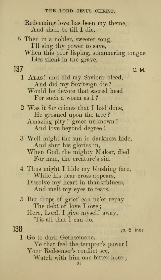 The Presbyterian Hymnal 136. There is a fountain filled with blood