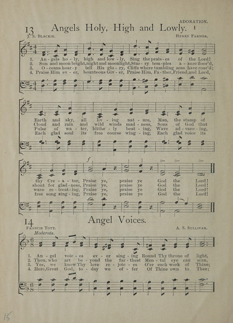Praise in Song: for the Sunday school, the prayer meeting and the home page 10