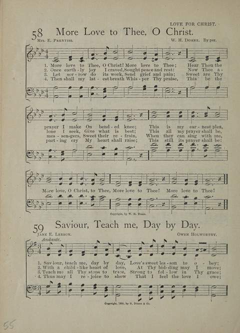 Praise in Song: for the Sunday school, the prayer meeting and the home page 50
