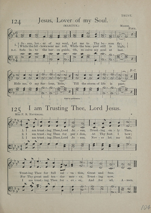 Praise in Song: for the Sunday school, the prayer meeting and the home page 99