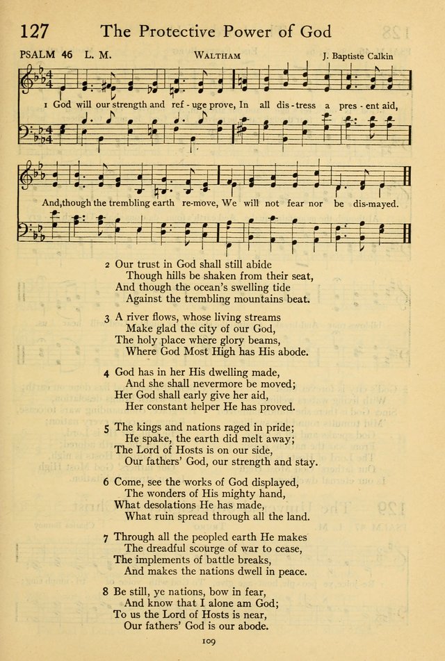 The Psalter: with responsive readings page 109