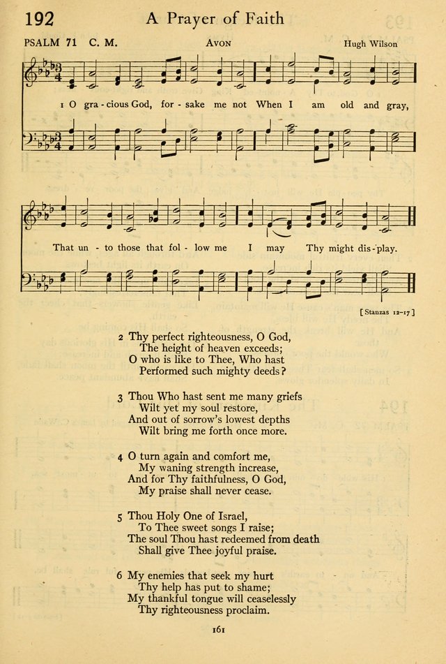The Psalter: with responsive readings page 163
