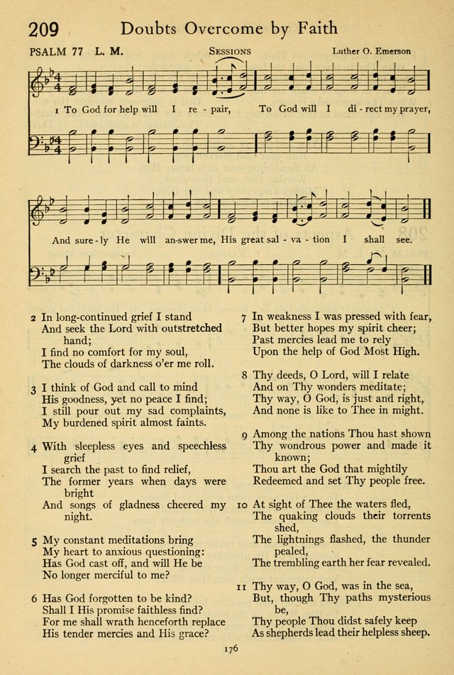 The Psalter: with responsive readings page 178
