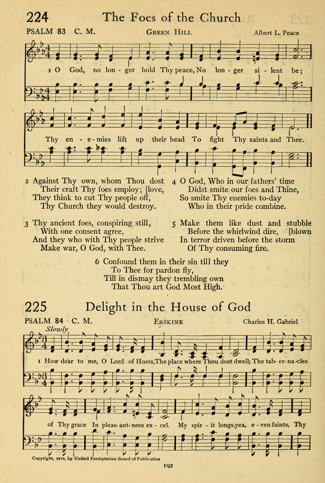 The Psalter: with responsive readings page 194