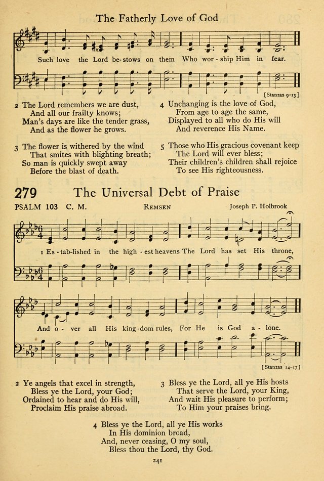 The Psalter: with responsive readings page 243