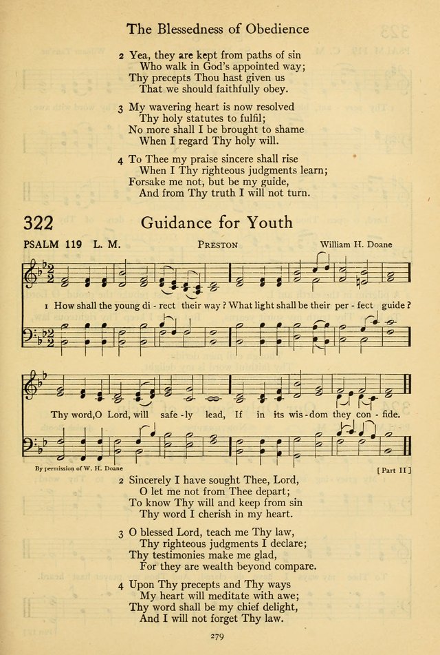 The Psalter: with responsive readings page 281
