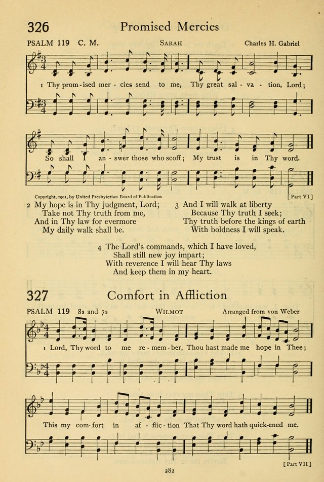 The Psalter: with responsive readings page 284