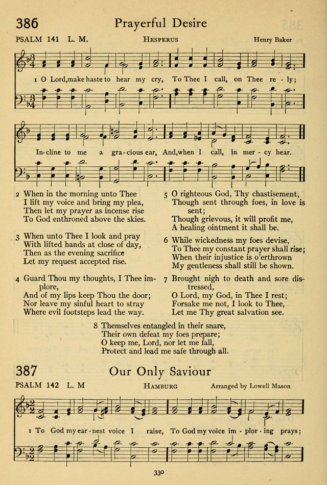 The Psalter: with responsive readings page 334