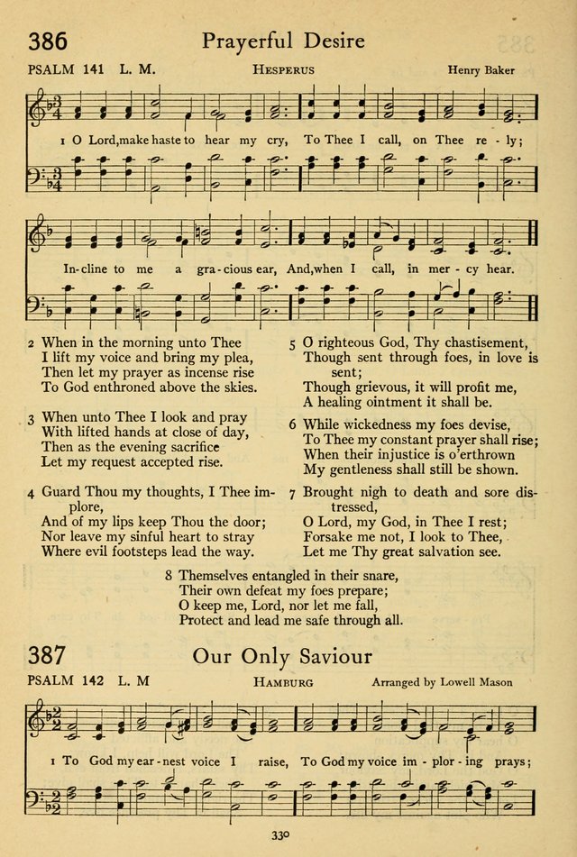 The Psalter: with responsive readings 387. To God, my