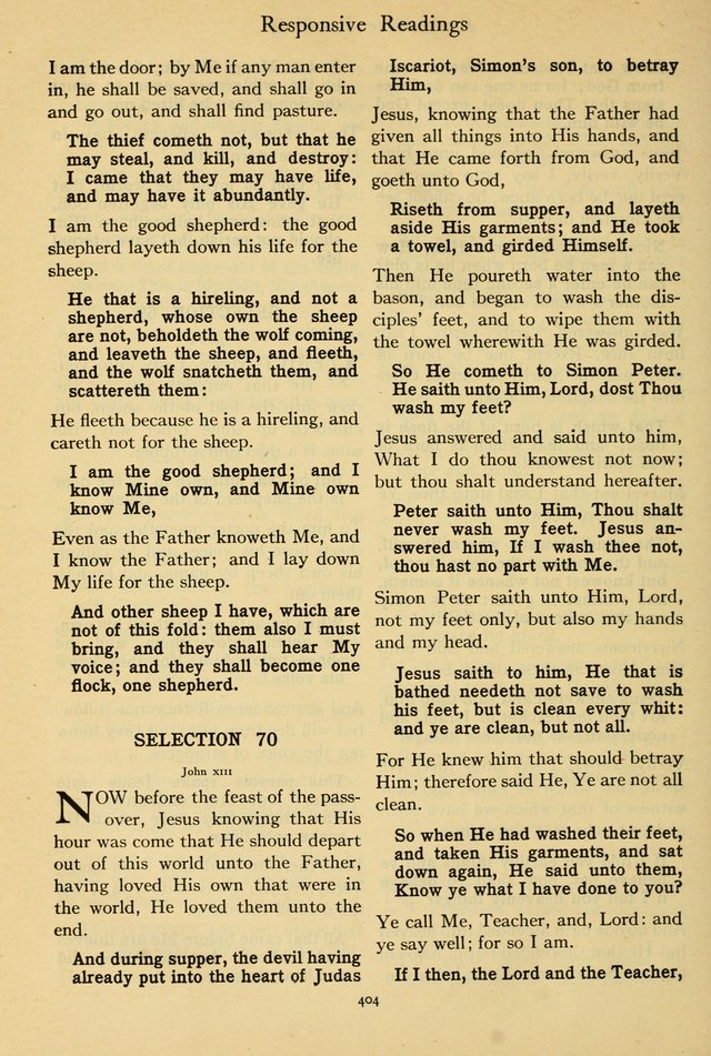 The Psalter: with responsive readings page 408