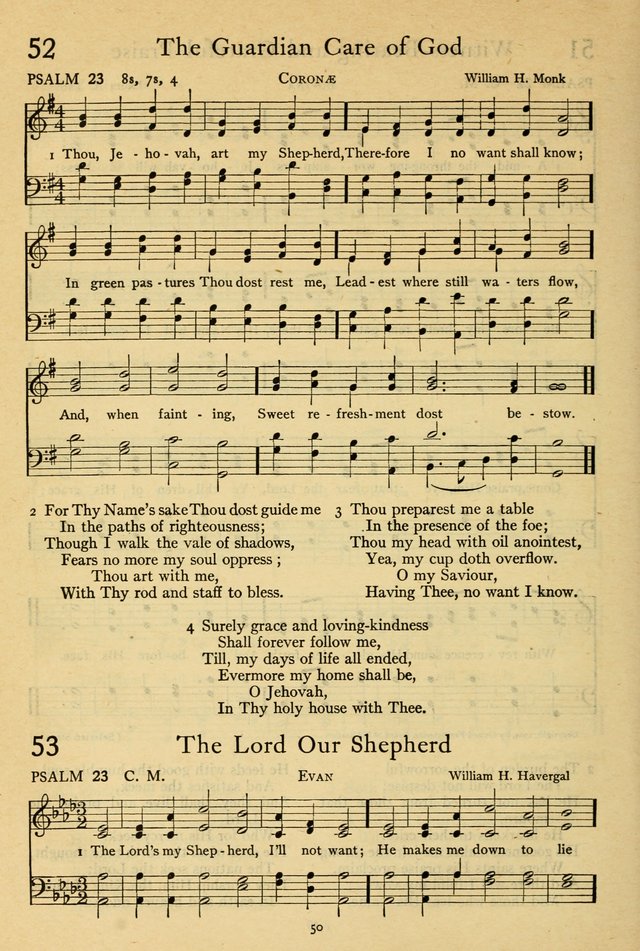 The Psalter: with responsive readings page 50