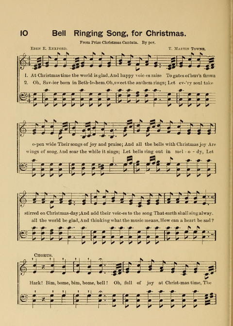 Primary Songs No. 2: for the primary class in the sabbath school and for use in the home, the kindergarten and day school page 10