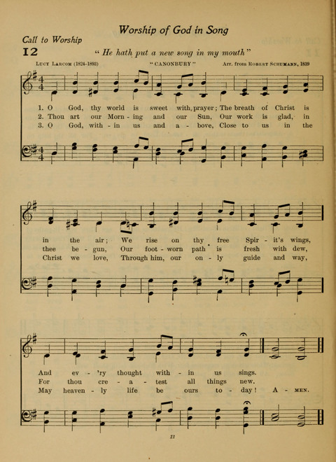 Pilgrim Songs (Number Two) page 12
