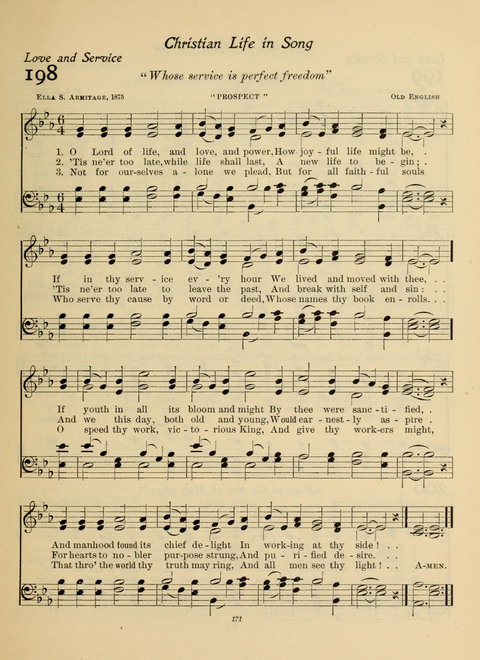 Pilgrim Songs (Number Two) page 171