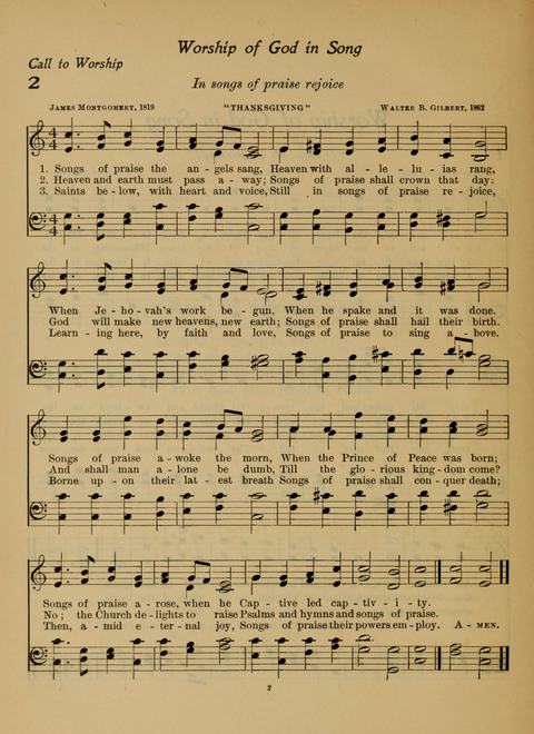 Pilgrim Songs (Number Two) page 2