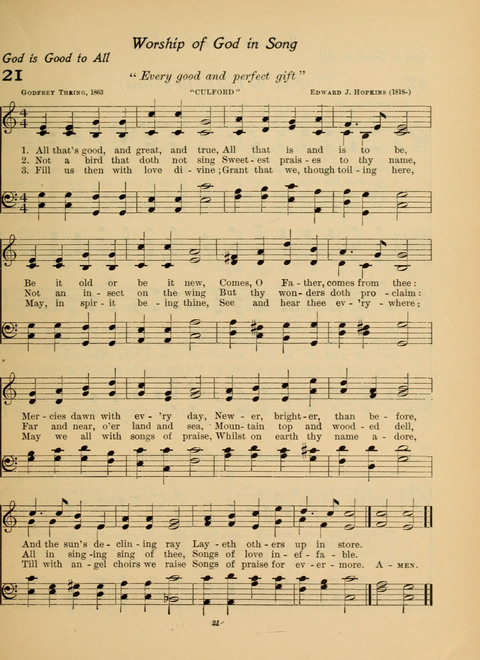 Pilgrim Songs (Number Two) page 21
