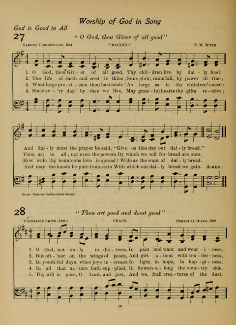 Pilgrim Songs (Number Two) page 26