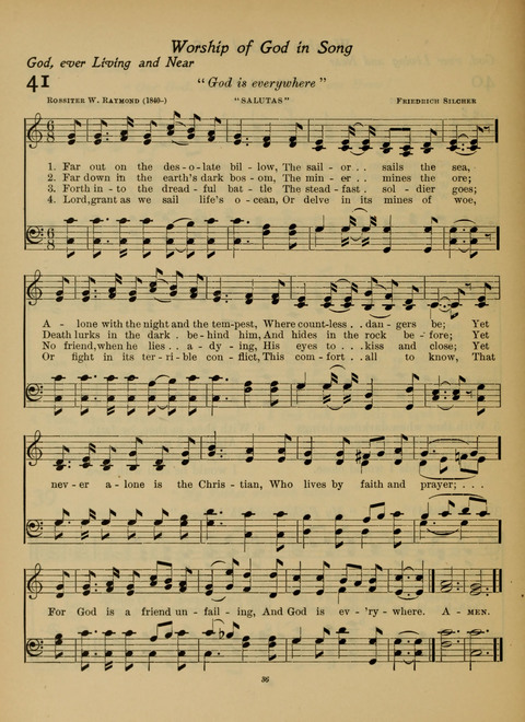 Pilgrim Songs (Number Two) page 36