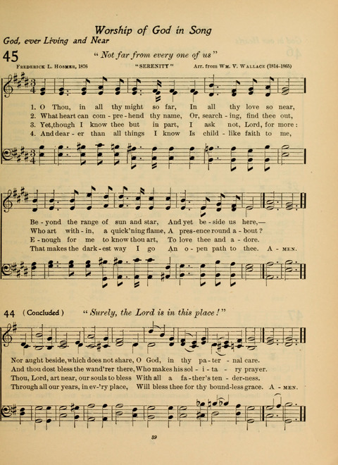 Pilgrim Songs (Number Two) page 39