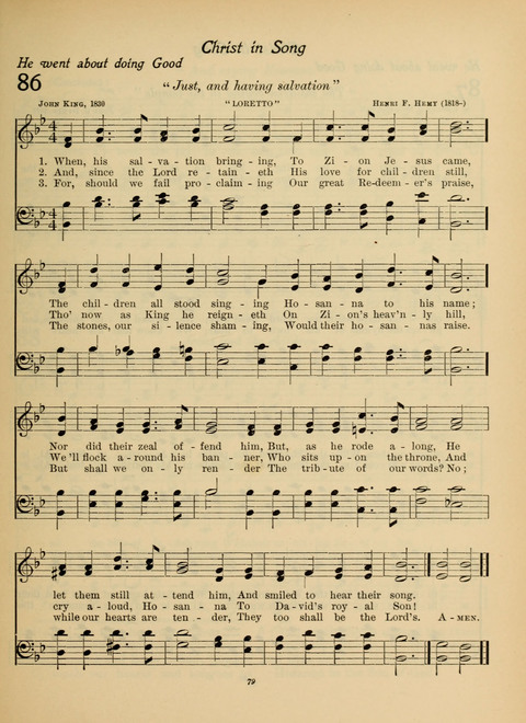 Pilgrim Songs (Number Two) page 79