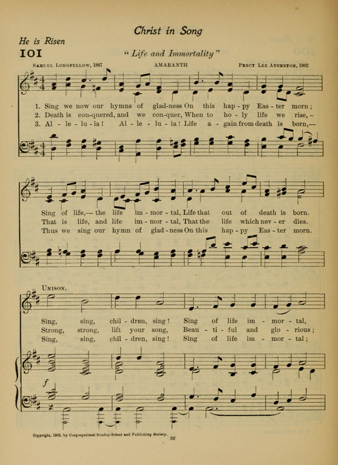 Pilgrim Songs (Number Two) page 92