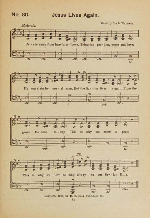 Primary Songs No. 3: for the primary department in the Sunday school, and for use in the home page 79