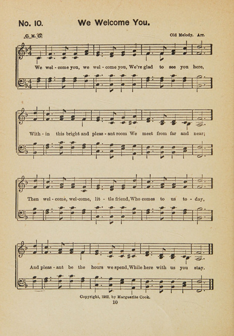 Primary Songs No. 3: for the primary department in the Sunday school, and for use in the home page 8