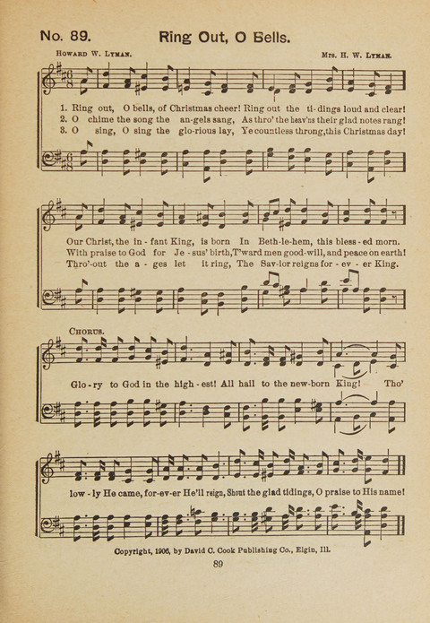 Primary Songs No. 3: for the primary department in the Sunday school, and for use in the home page 87
