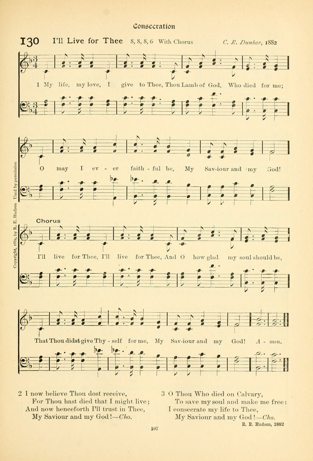 Praise Songs: a Collection of Hymns and Tunes page 120