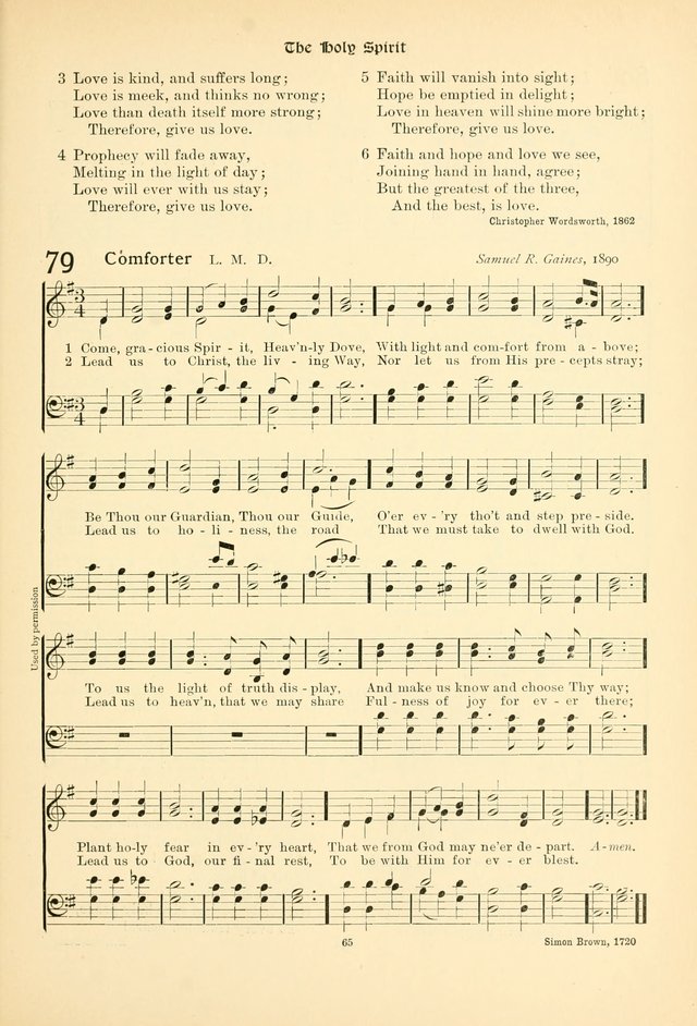 Praise Songs: a Collection of Hymns and Tunes page 78