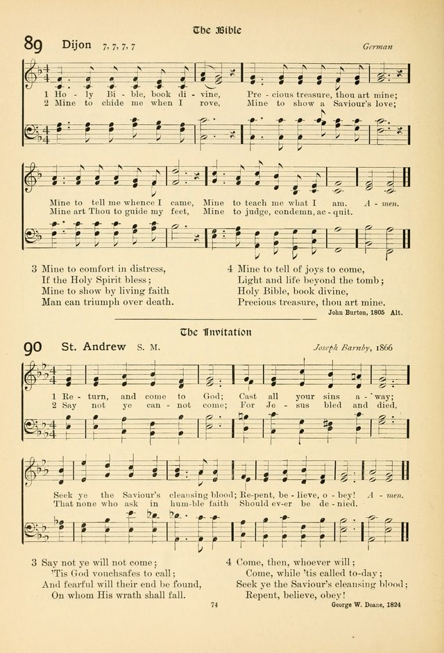 Praise Songs: a Collection of Hymns and Tunes page 87