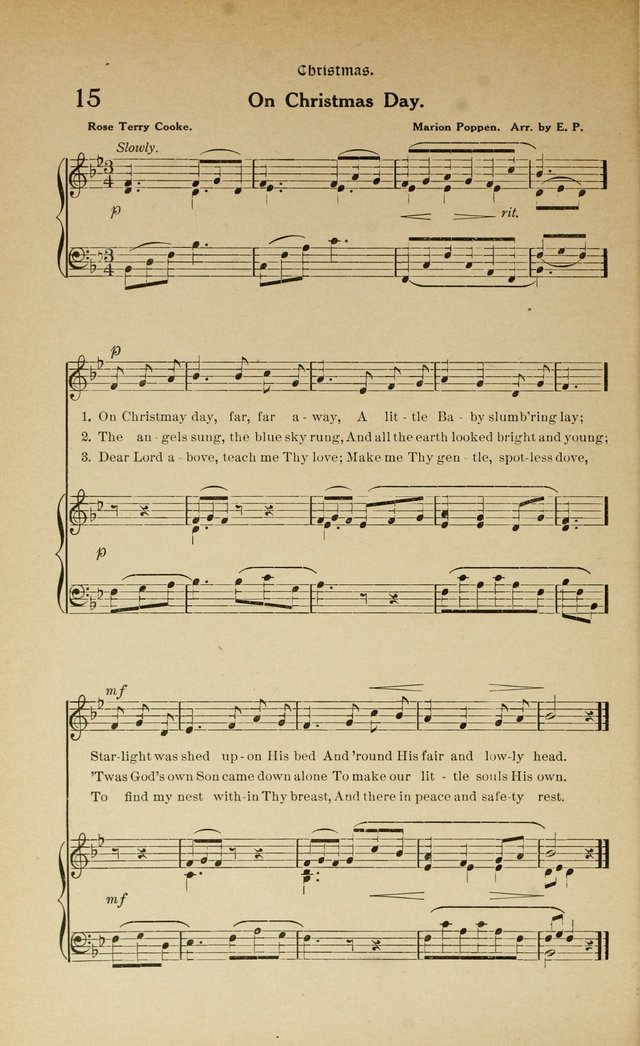 Primary School Carols: a Hymnal for the Beginners