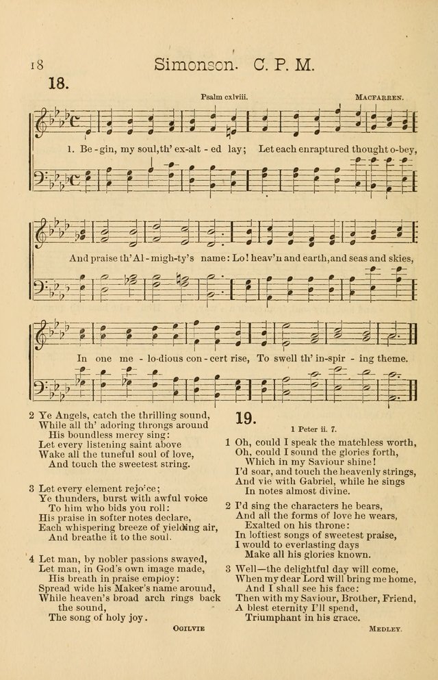 The Public School Hymnal: for the use of high schools and seminaries page 20