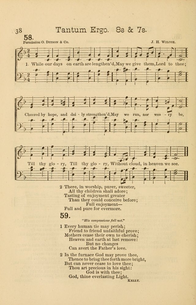 The Public School Hymnal: for the use of high schools and seminaries page 40