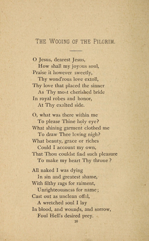 Pilgrim Songs page 10