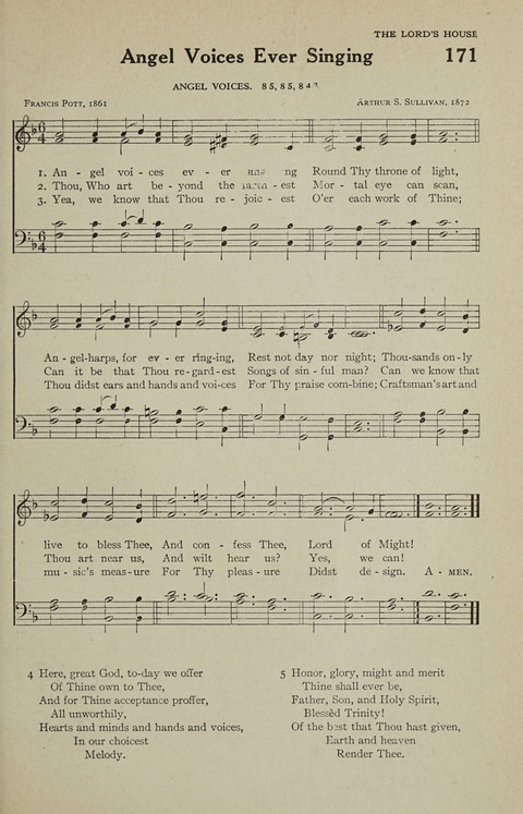 The Parish School Hymnal 171 Angel Voices Ever Singing