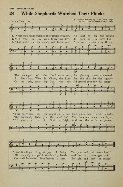 The Parish School Hymnal page 22