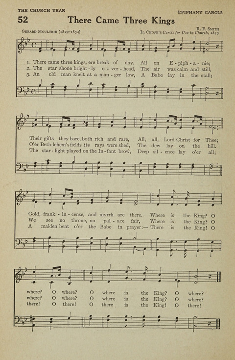 The Parish School Hymnal page 52