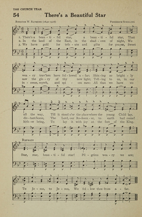 The Parish School Hymnal page 54