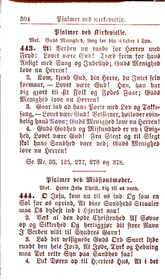 Psalmebog, udgiven af Synoden for den norske evangelisk-lutherske Kirke i Amerika (2nd ed.) page 510