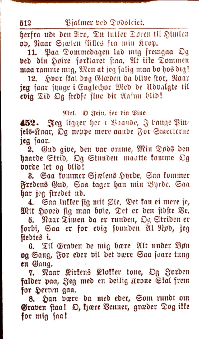 Psalmebog, udgiven af Synoden for den norske evangelisk-lutherske Kirke i Amerika (2nd ed.) page 518