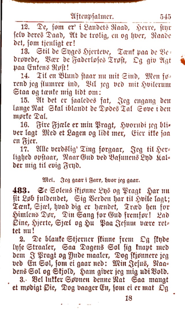 Psalmebog, udgiven af Synoden for den norske evangelisk-lutherske Kirke i Amerika (2nd ed.) page 551