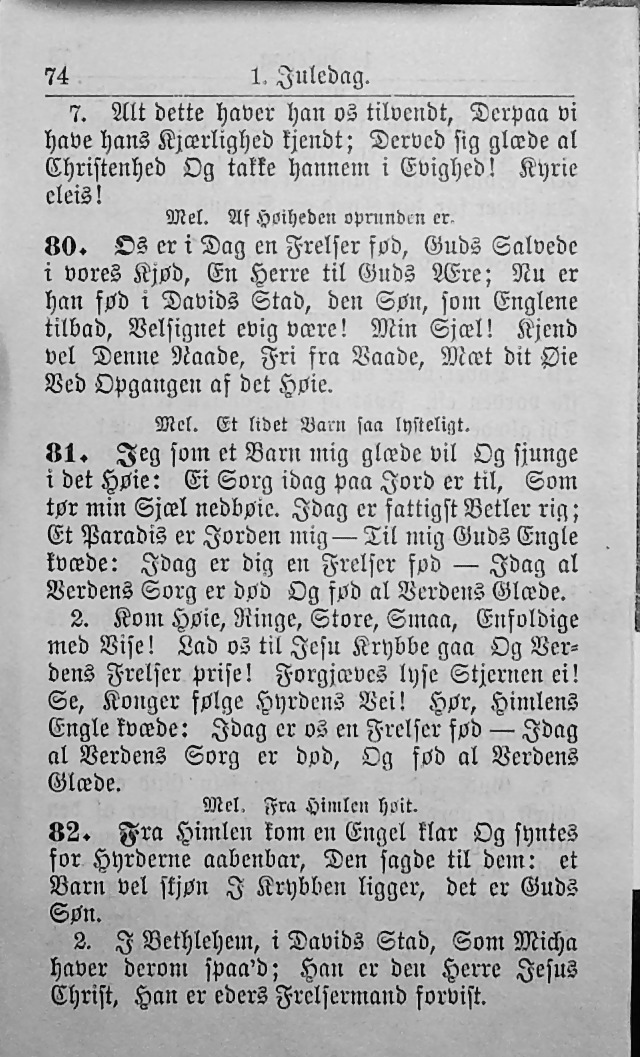 Psalmebog, udgiven af Synoden for den norske evangelisk-lutherske Kirke i Amerika (2nd ed.) page 78